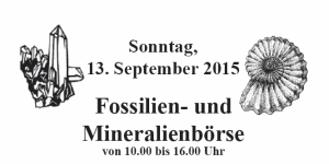 Fossilien- und Mineralienbörse in Rendsburg am 13. September
